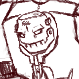 Concept art of Iron character